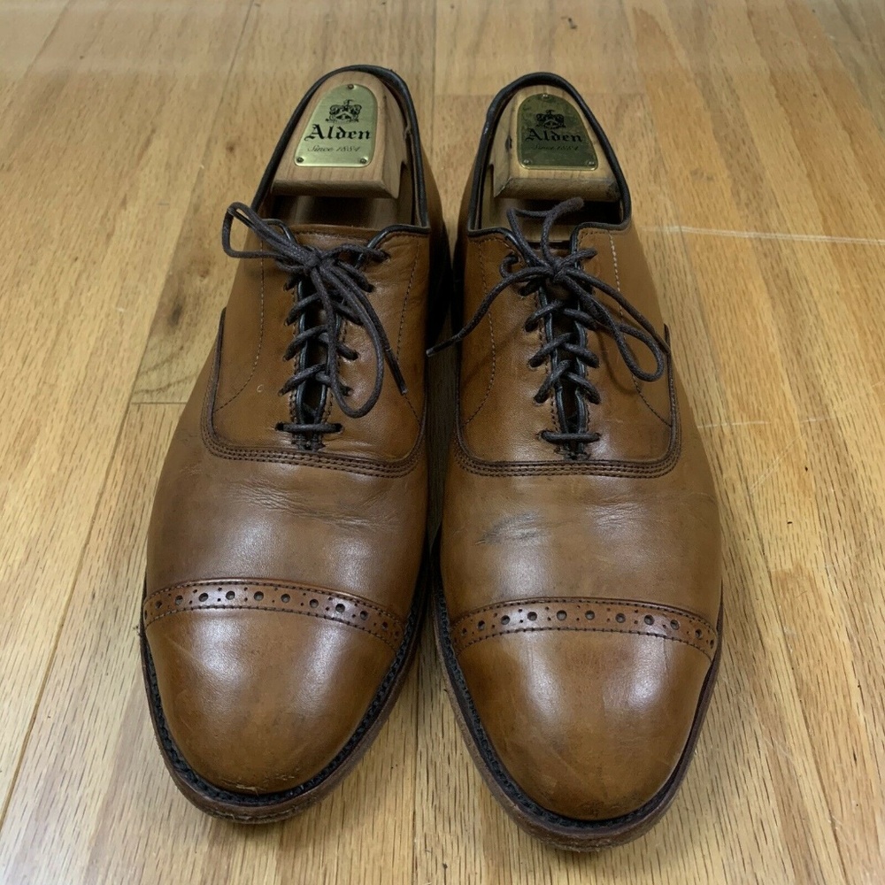 Allen Edmonds Fifth Avenue Walnut 5735 Oxford 9D
